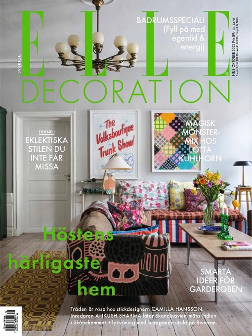 Title details for ELLE Decoration Sweden by Aller Media AB - Available